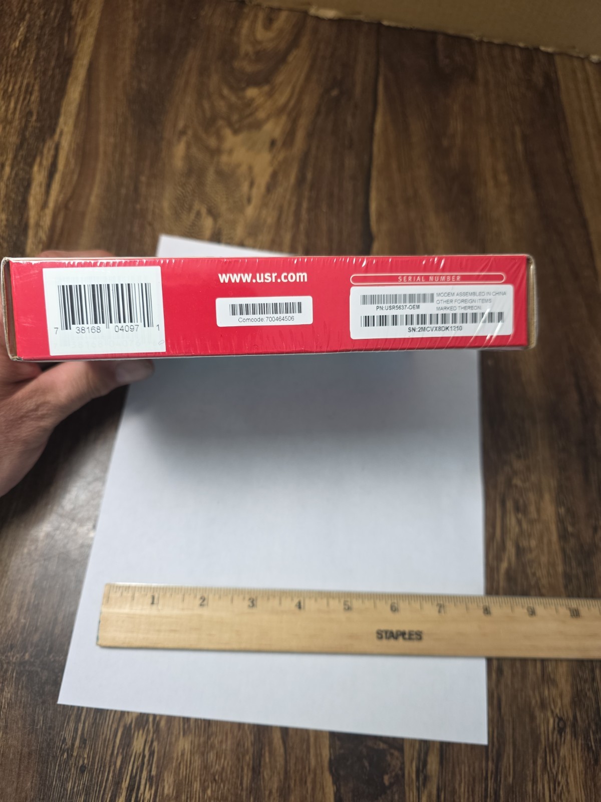 US ROBOTICS 56K USB MODEM model 5637 USR5637 usb V.92 mac pc NEW