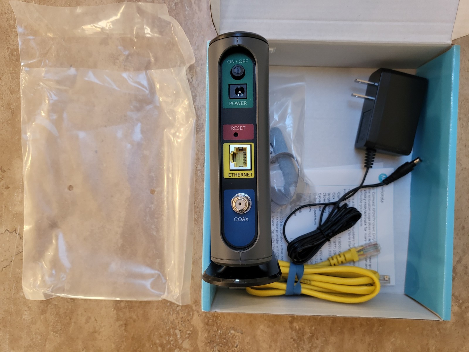 Motorola MB722010 343Mbps DOCSIS 3.0 Cable Modem