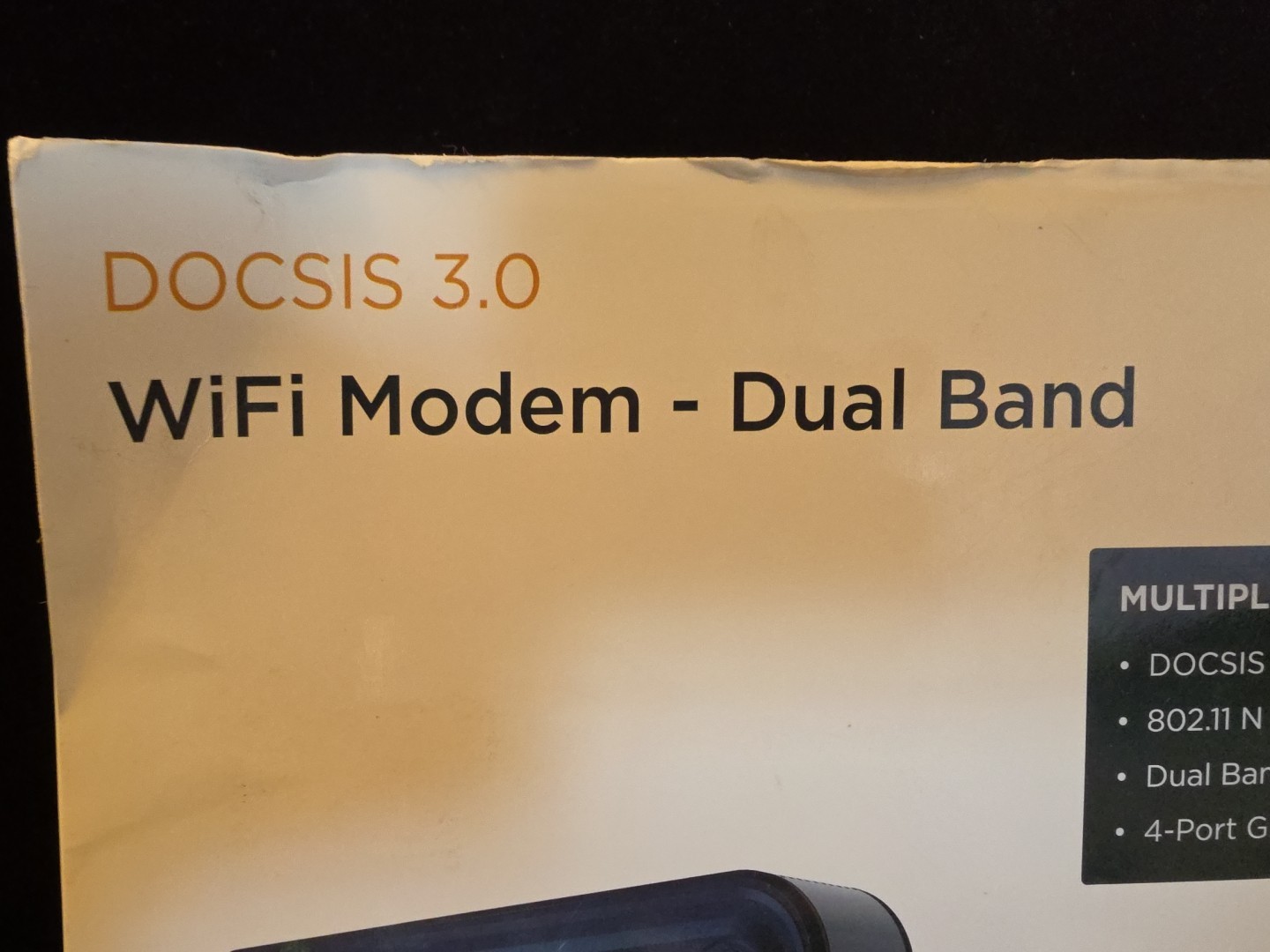 Ubee | DVW32CB | Advanced Wireless Voice Gateway Modem & Router WORKS WITH COX