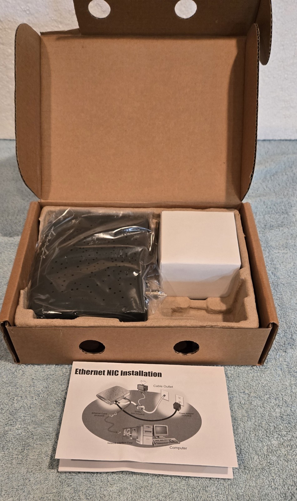 ZyXEL BRG-35503 Cable Modem, DOCSIS 3.0, IPv4 & IPv6 compatible – New Open BOX