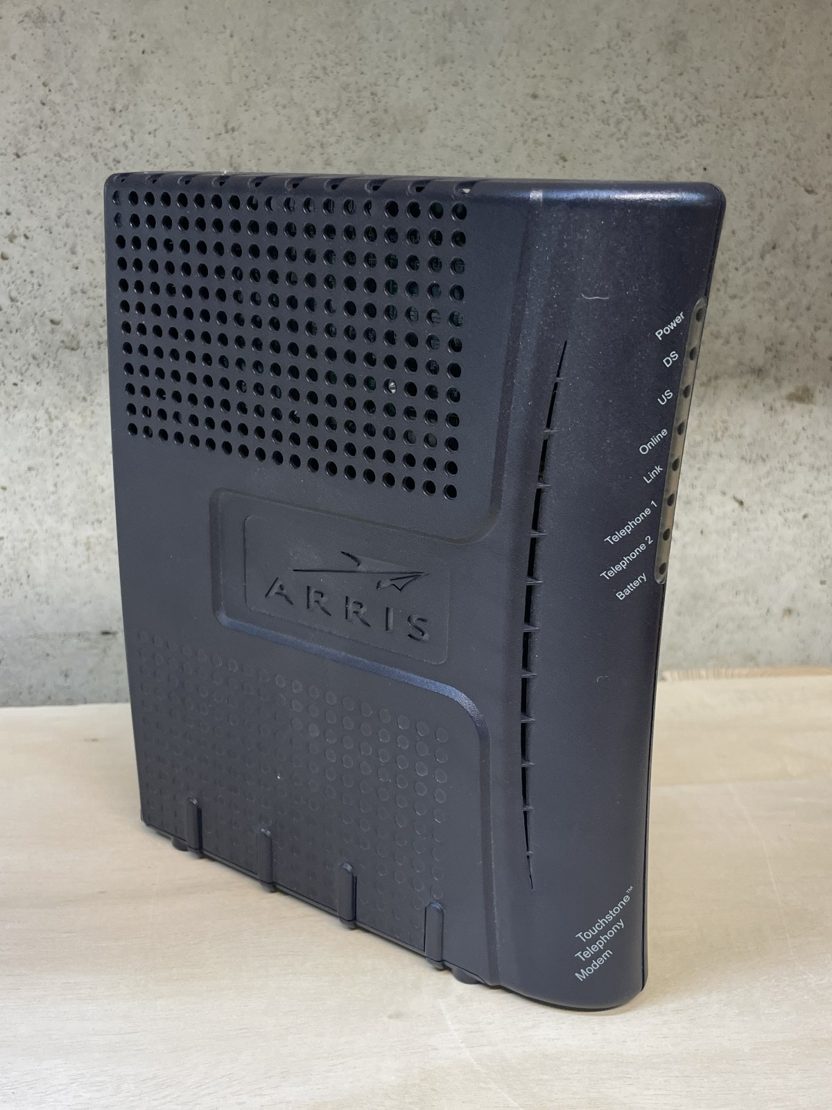 🌐Arris TM502G Touchtone Telephony Modem TM502G w/ Power Adapter TM02DH105🌐