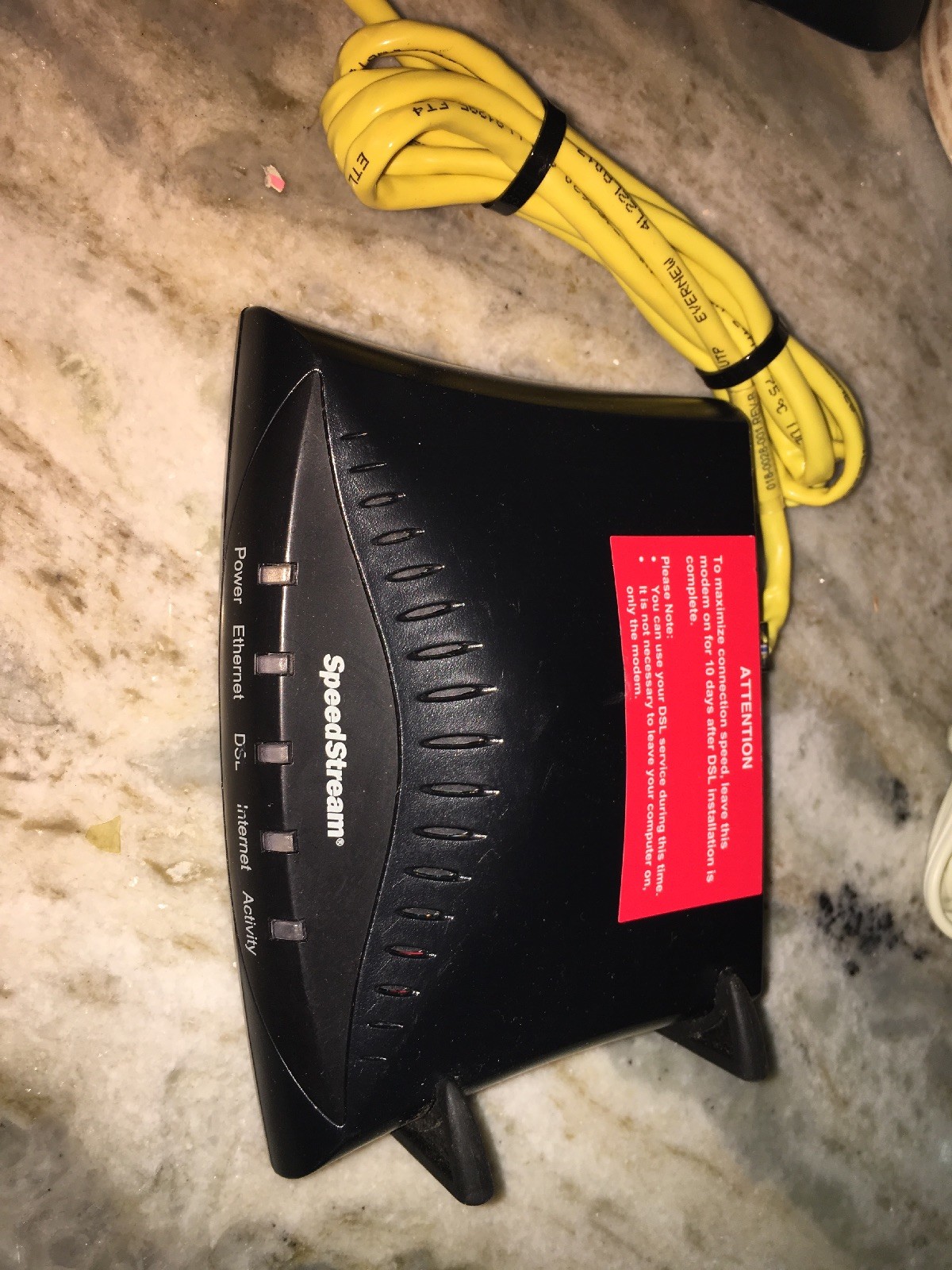SpeedStream 5100 ADSL Modem 060-E141-A01 Efficient Networks