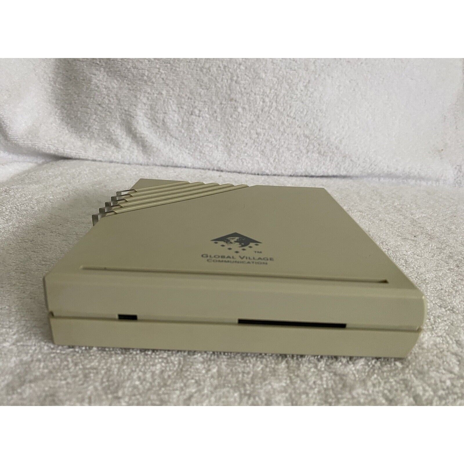 Global Village Communication Model A800 Teleport/Gold Fax Modem With Adapter!