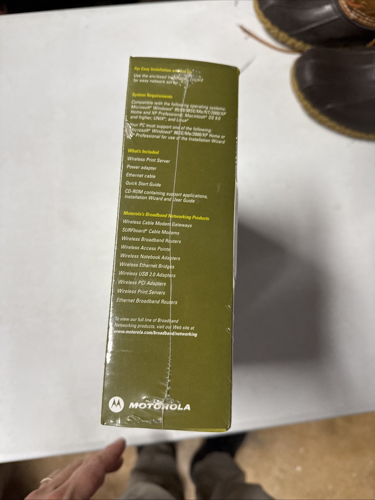 Motorola/ GI 512723-001-00 802.11G Print Server USB 2.0