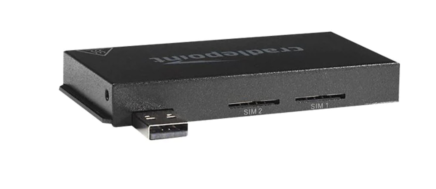 Cradlepoint MC400LPE Dual Sim Cellular Modem – Configured for Verizon