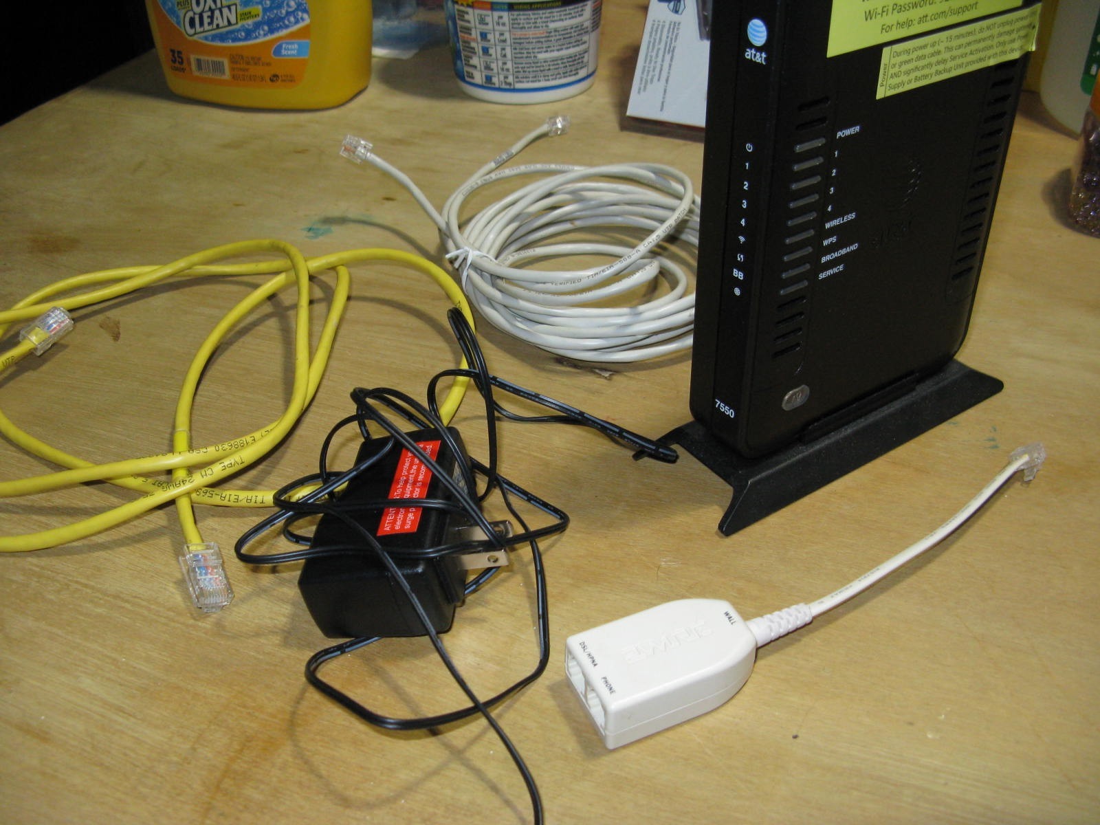 Netgear AT&T 7550 ADSL 2+ Modem Router B90-755025-15
