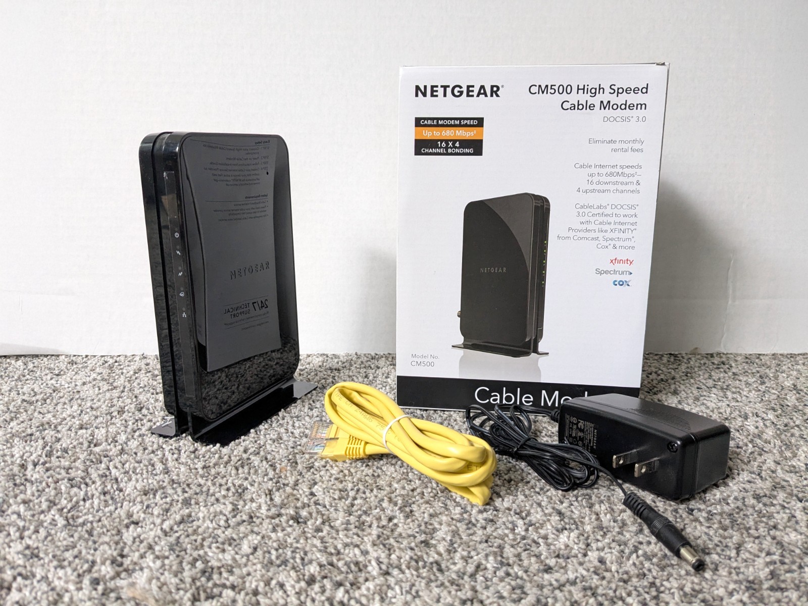 NETGEAR High Speed Cable Modem Model CM500, Great Condition