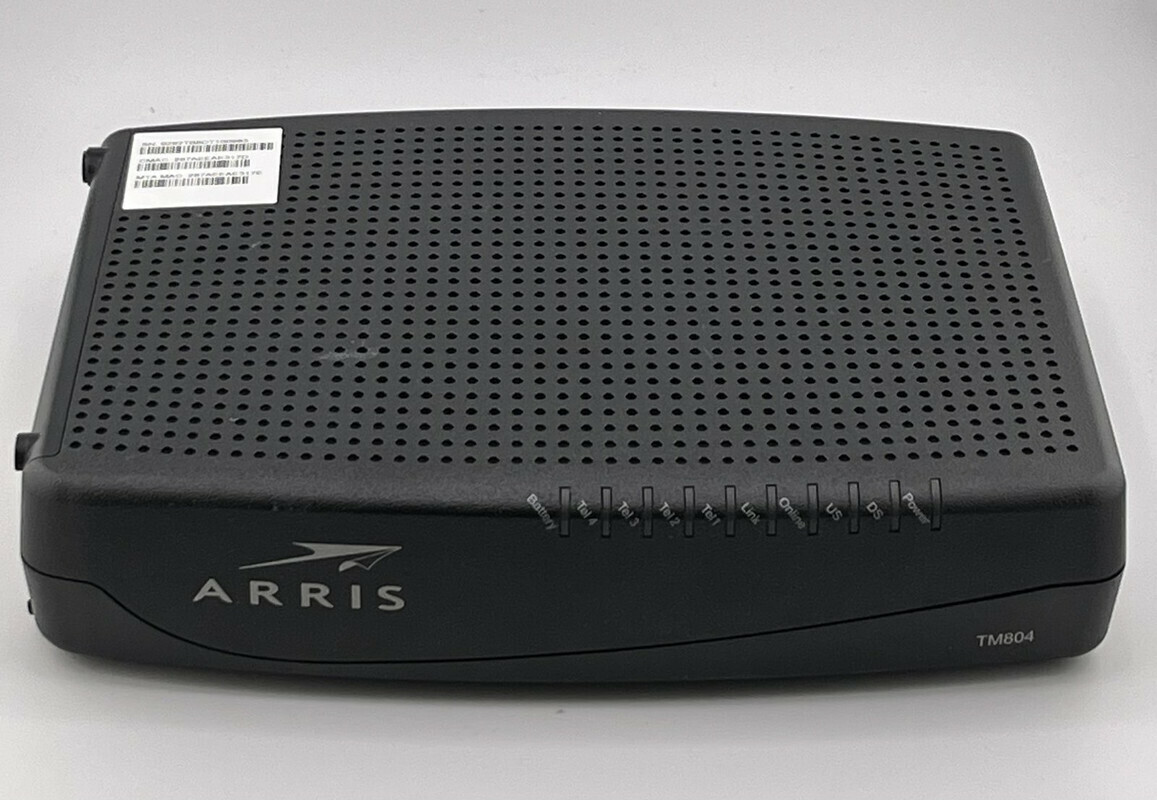 ARRIS TM804G/CT BLACK TELEPHONY MODEM TM804DHD804CT