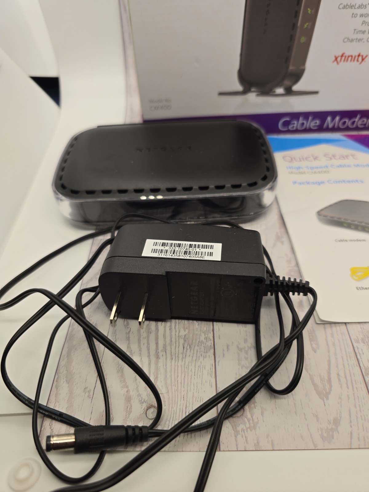 NETGEAR CM400 HIGH SPEED CABLE MODEM