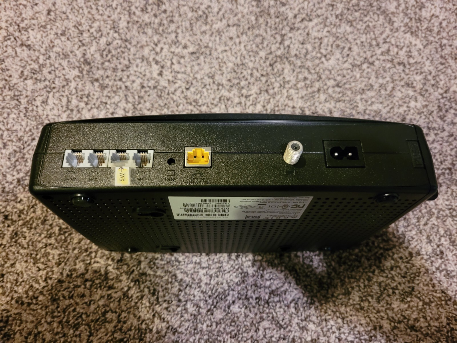 ARRIS TM804G /CT DOCSIS 3.0 Internet & Telephone Telephony Modem and Power Cable