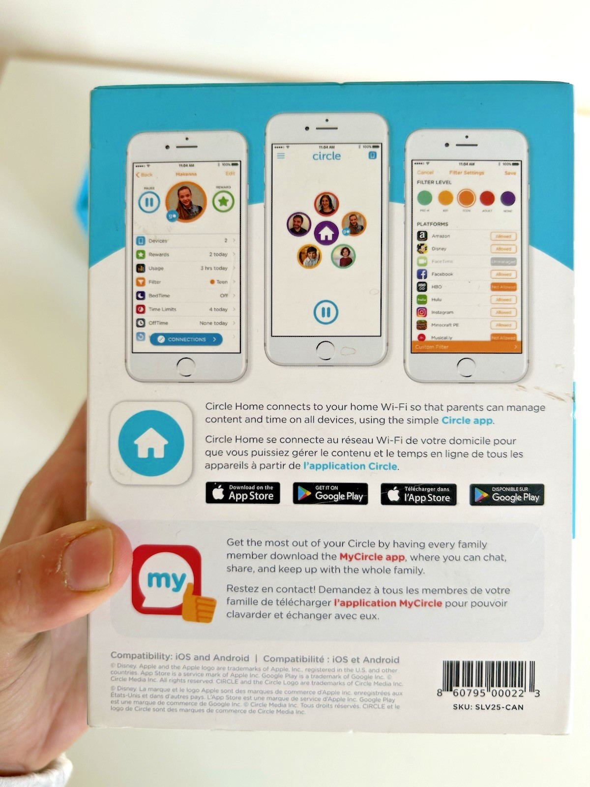 Circle Home with Disney Parental Control WiFi Internet Filter Smart Family Devic
