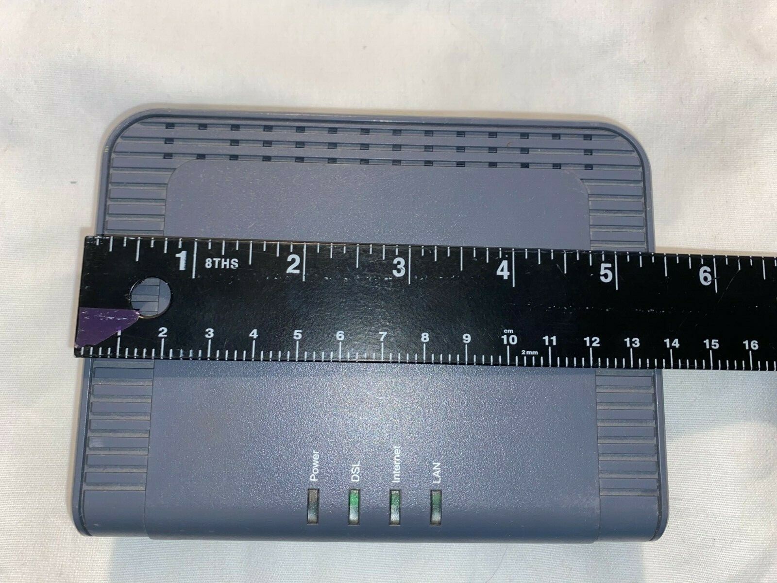 Zhone 1511-A1-NA ADSL2+ Gray DSL Internet BRIDGE ROUTER MODEM SINGLE PORT