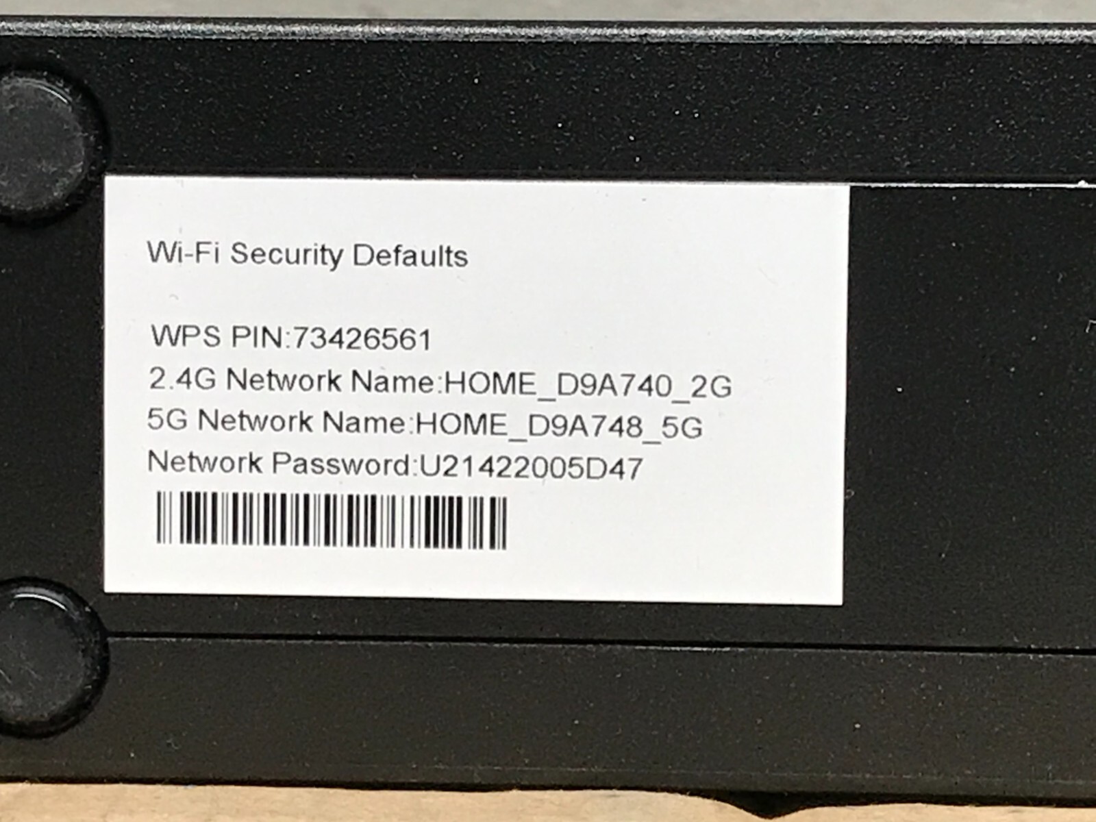 SMC Networks D3G1604W-033-NA Wireless Gateway Modem with Power Adapter