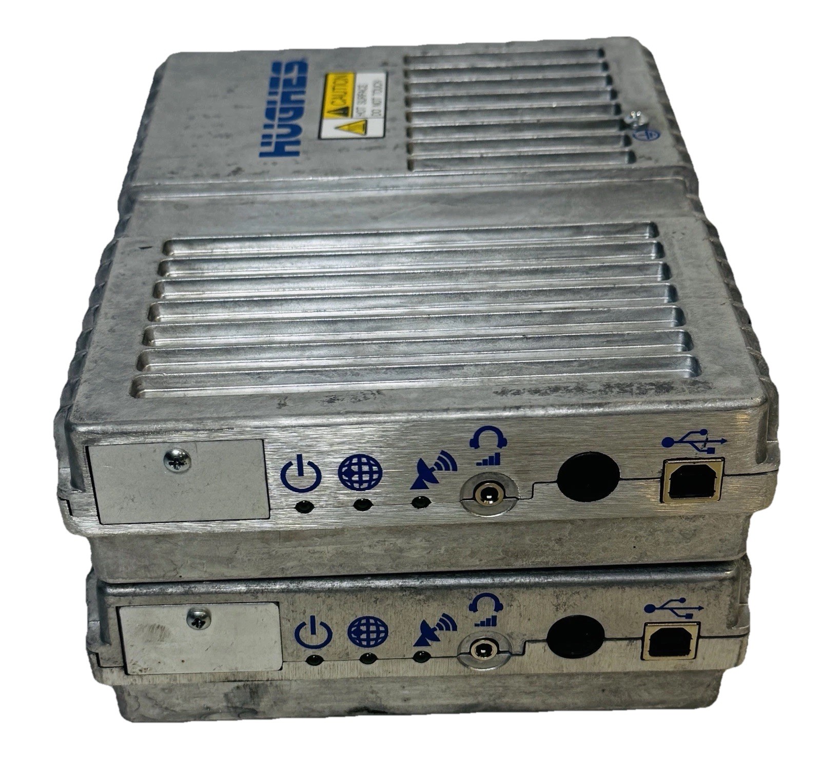 Hughes Model 9502 12/24v BGAN M2M External Antenna Terminal/Modem WORKING