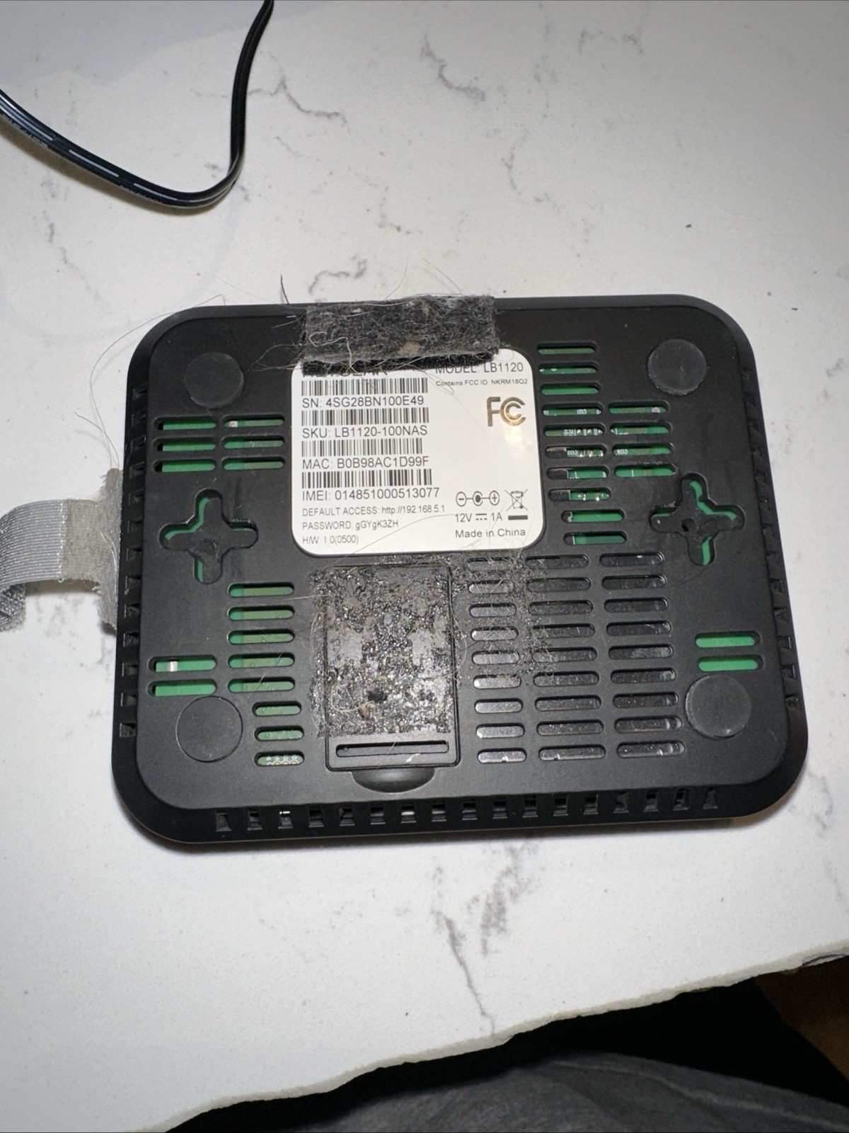 Netgear LB1120 4G LTE Cellular Backup
