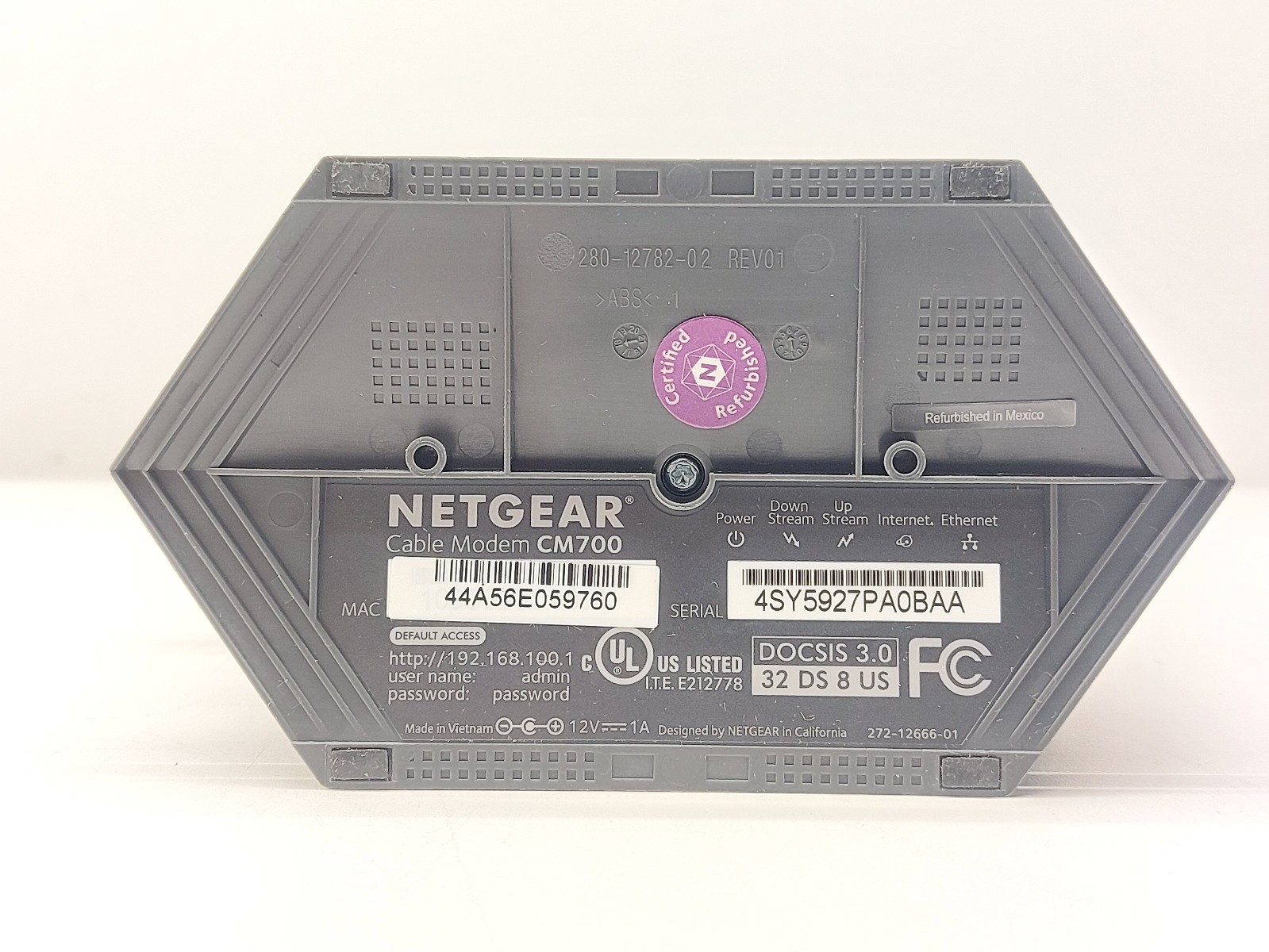 Netgear High Speed Cable Modem CM700 606449139655