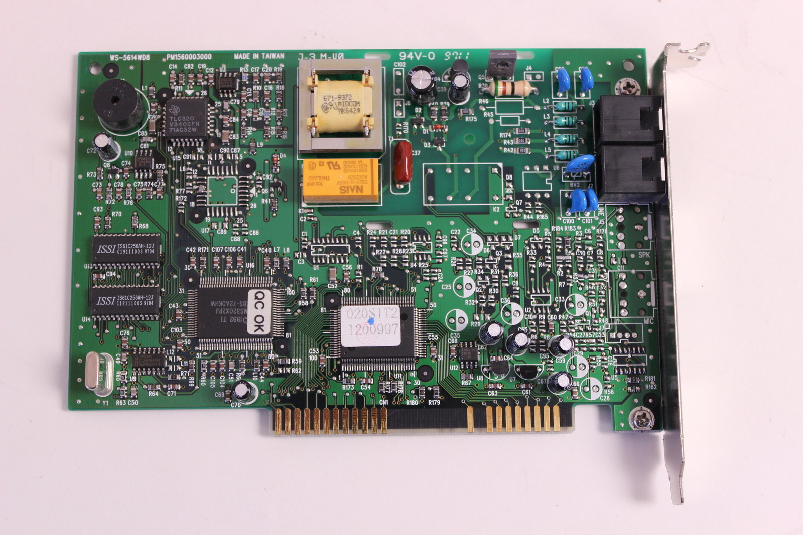 PRACTICAL PERIPHERALS 8601US ISA 56K INTERNAL MODEM HY-5614WM8