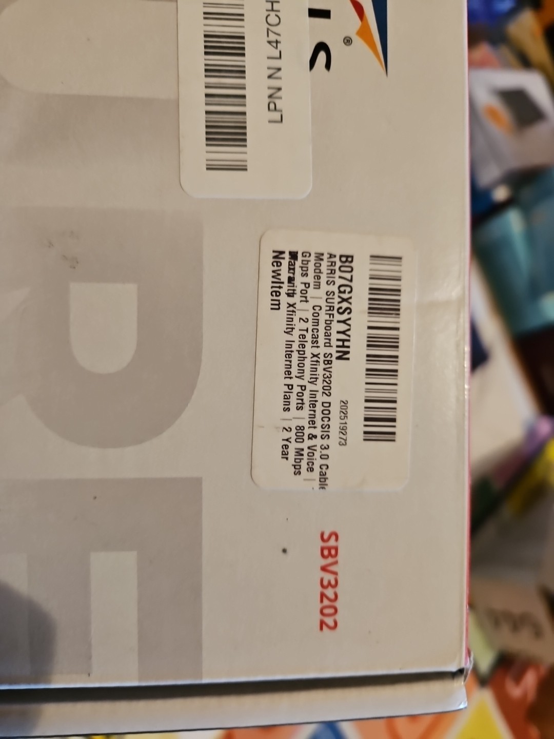 ARRIS SBV3202 Docsis 3.0 Voice Cable Modem – Black