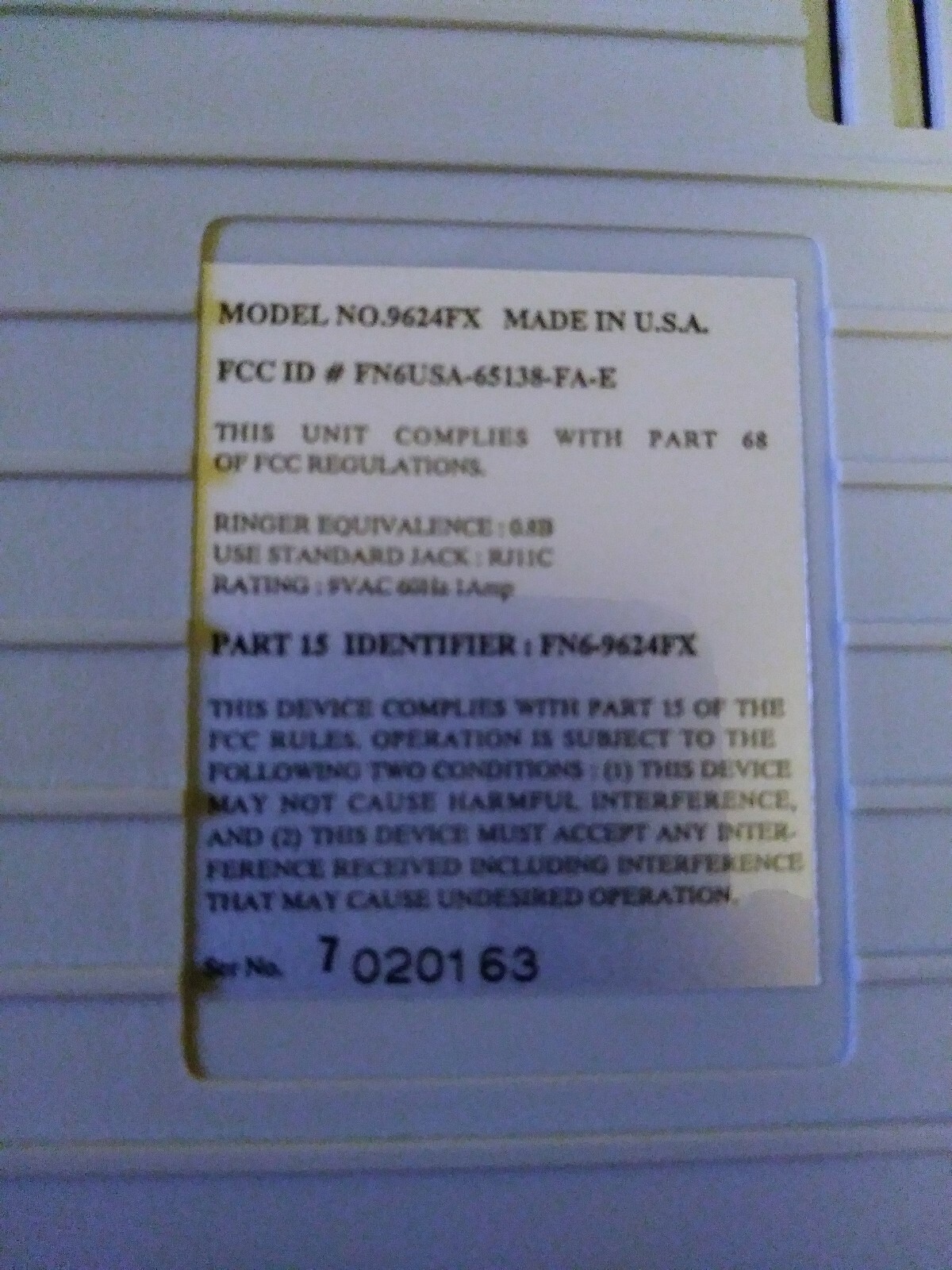 Macintosh IBM Computer Modem New Best Data 9648FX External Smart One For FAX USA