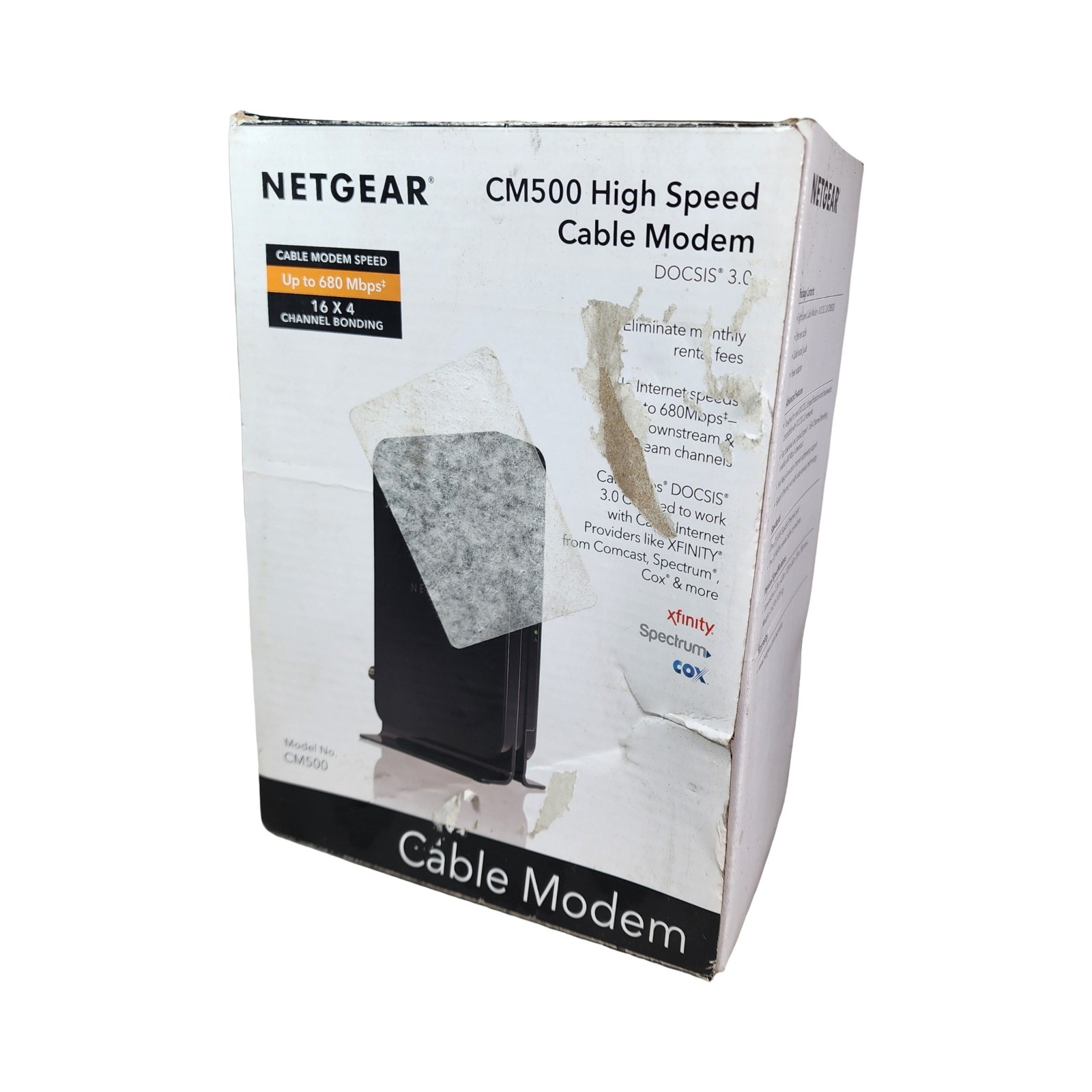 NETGEAR CM500 DOCSIS 3.0 Cable Modem 16×4 680Mbps