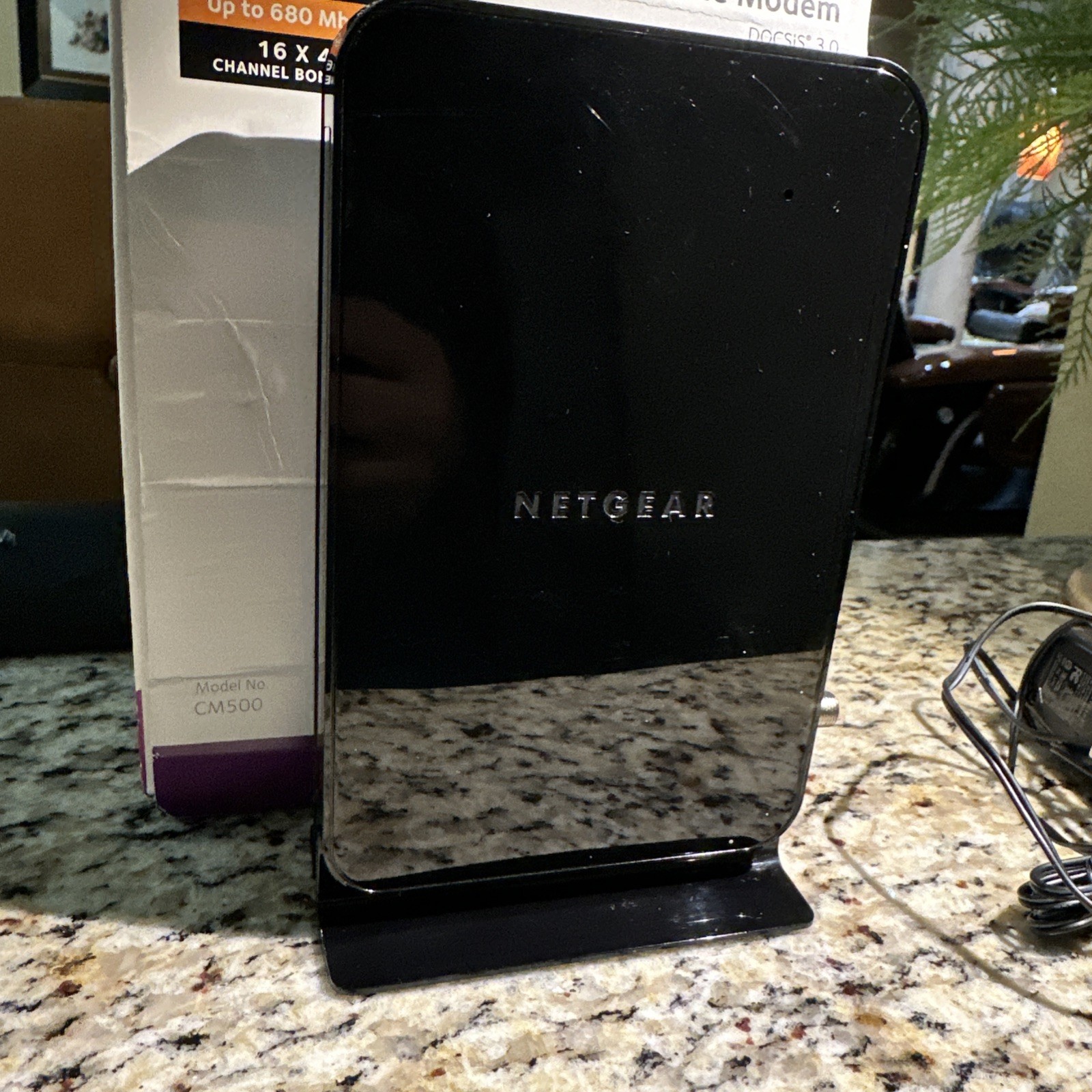 NETGEAR CM500 (CM500100NAS) 680 Mbps – Black