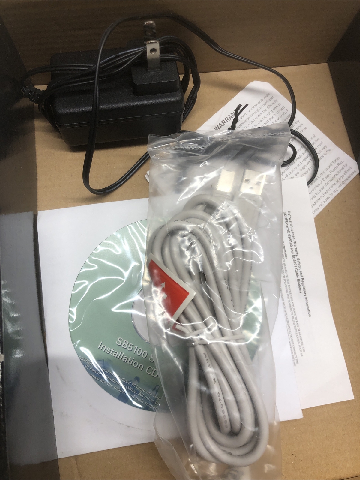Motorola SURFboard SB5101U ~ 38.91 Mbps