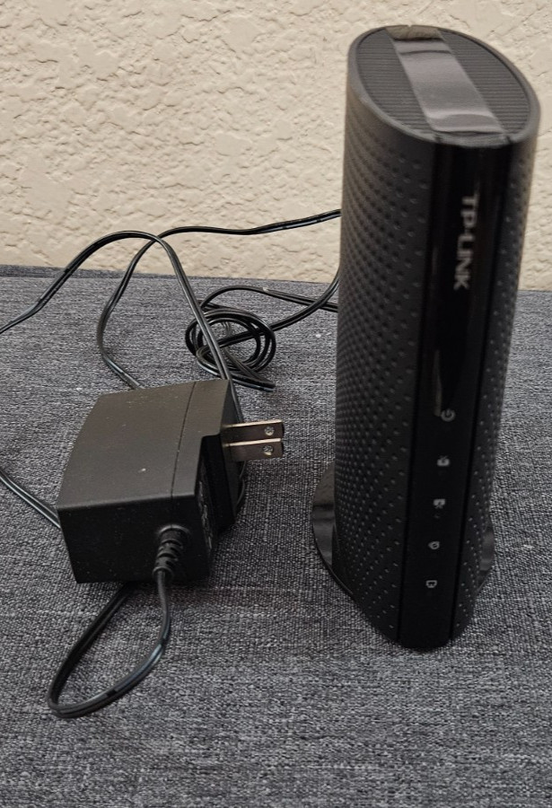 TP-Link TC-7610 343Mbps DOCSIS 3.0 High Speed Cable Modem Black – Tested