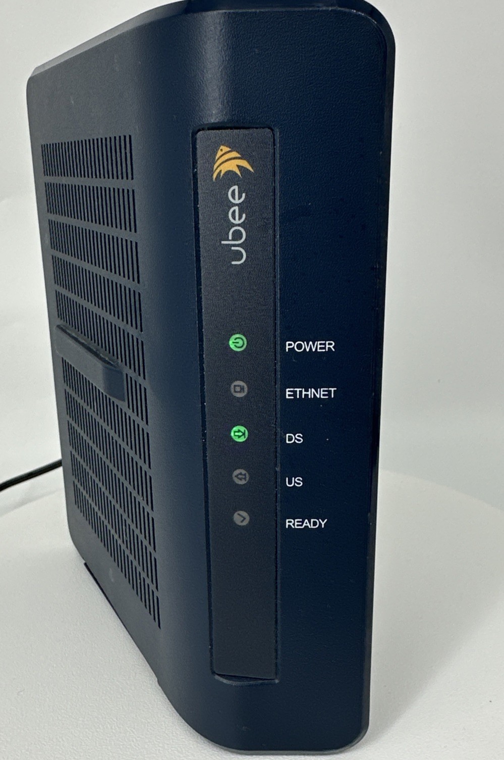 Ubee DDM352.1 DOCSIS 3.0 Cable Modem Fast Ethernet &Coaxial Used Tested Working