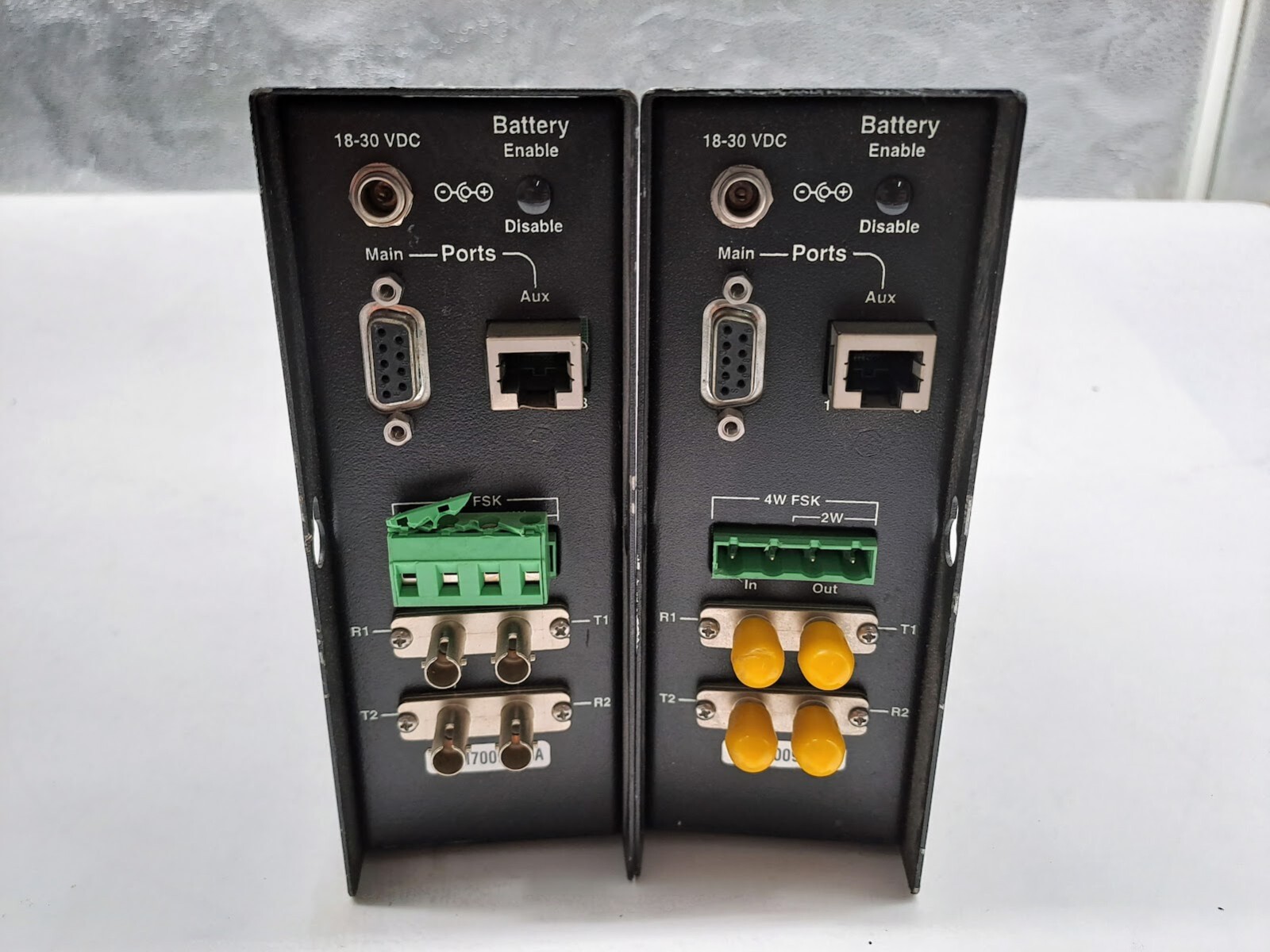 Lot of 2 GDI Communications FDM-FSK Fiber Optic Modem