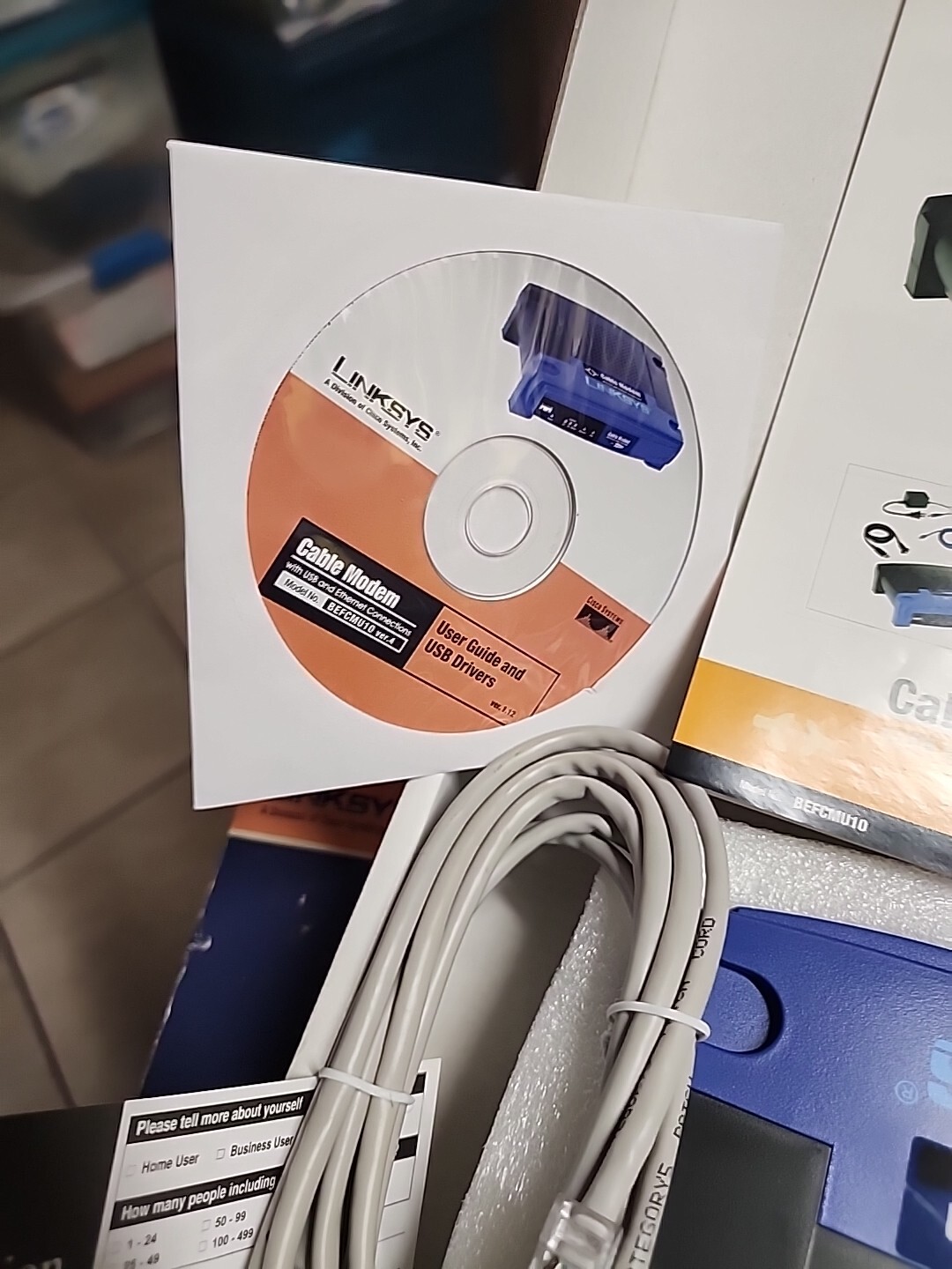 Linksys BEFCMU10 42.88 Mbps