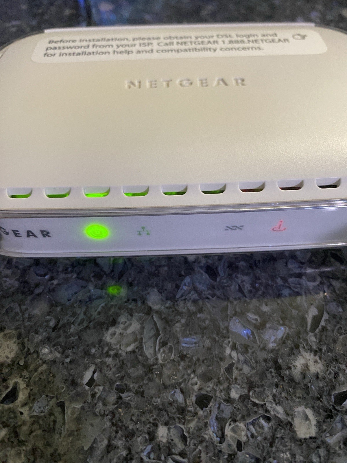 NETGEAR Broadband ADSL2+ Modem DM111PSP DSL Modem