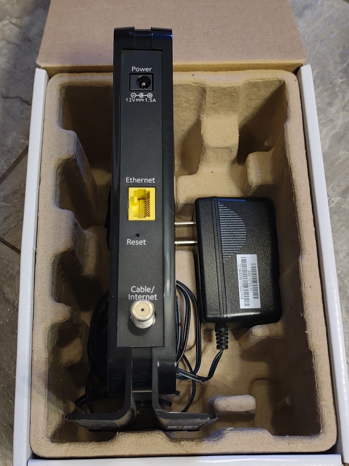 NETGEAR CM500 High Speed Cable Modem Black *Tested* (B5)