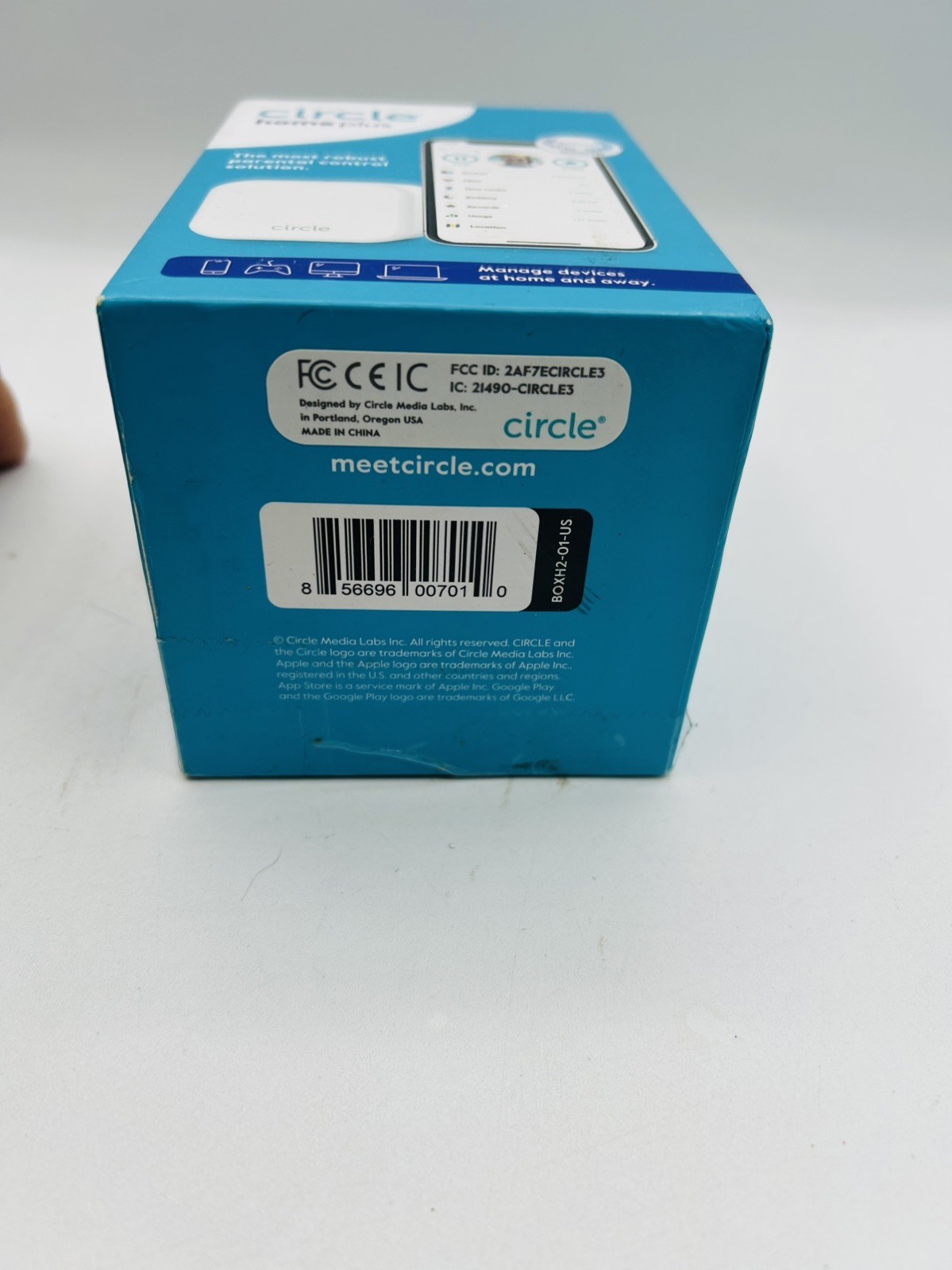 Circle Home Plus Parent Control Hub Device open box