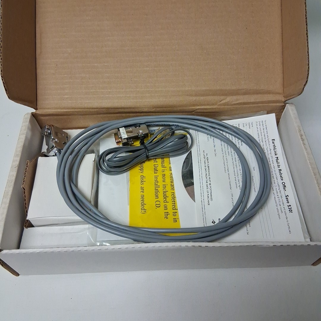 External Modem 56k Smart One by Best Data Serial Port DB25 PC or Mac ……W9S1
