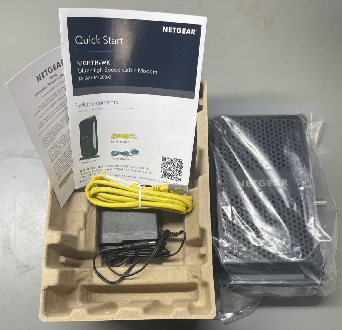 Netgear CM1000v2 Nighthawk DOCSIS 3.1 Cable Modem