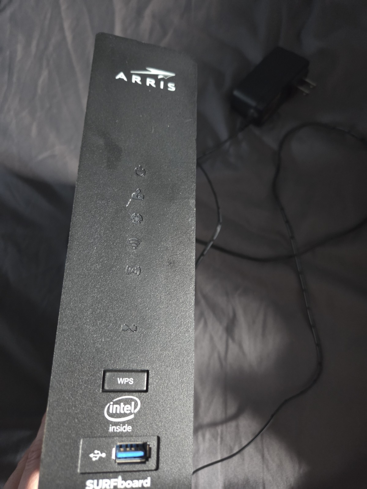 ARRIS SURFboard SBG7600AC2 Cable Modem & Wi-Fi Router – Black