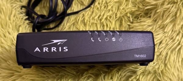 ARRIS Internet Cable Modem DOCSIS 3.0 Model TM1602A
