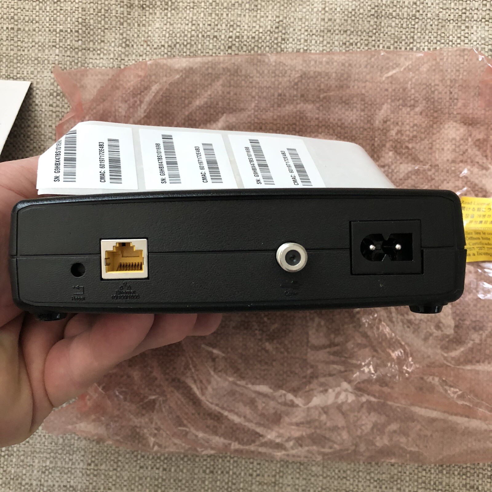 Arris CM820A DOCSIS 3.0 Cable Modem (Comcast Version) New