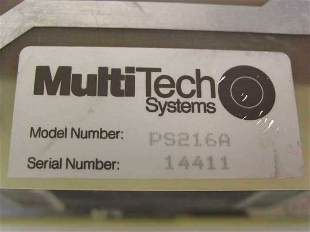 Multi Tech PS216A Power Supply Module for CC216 Chassis – MultiTech