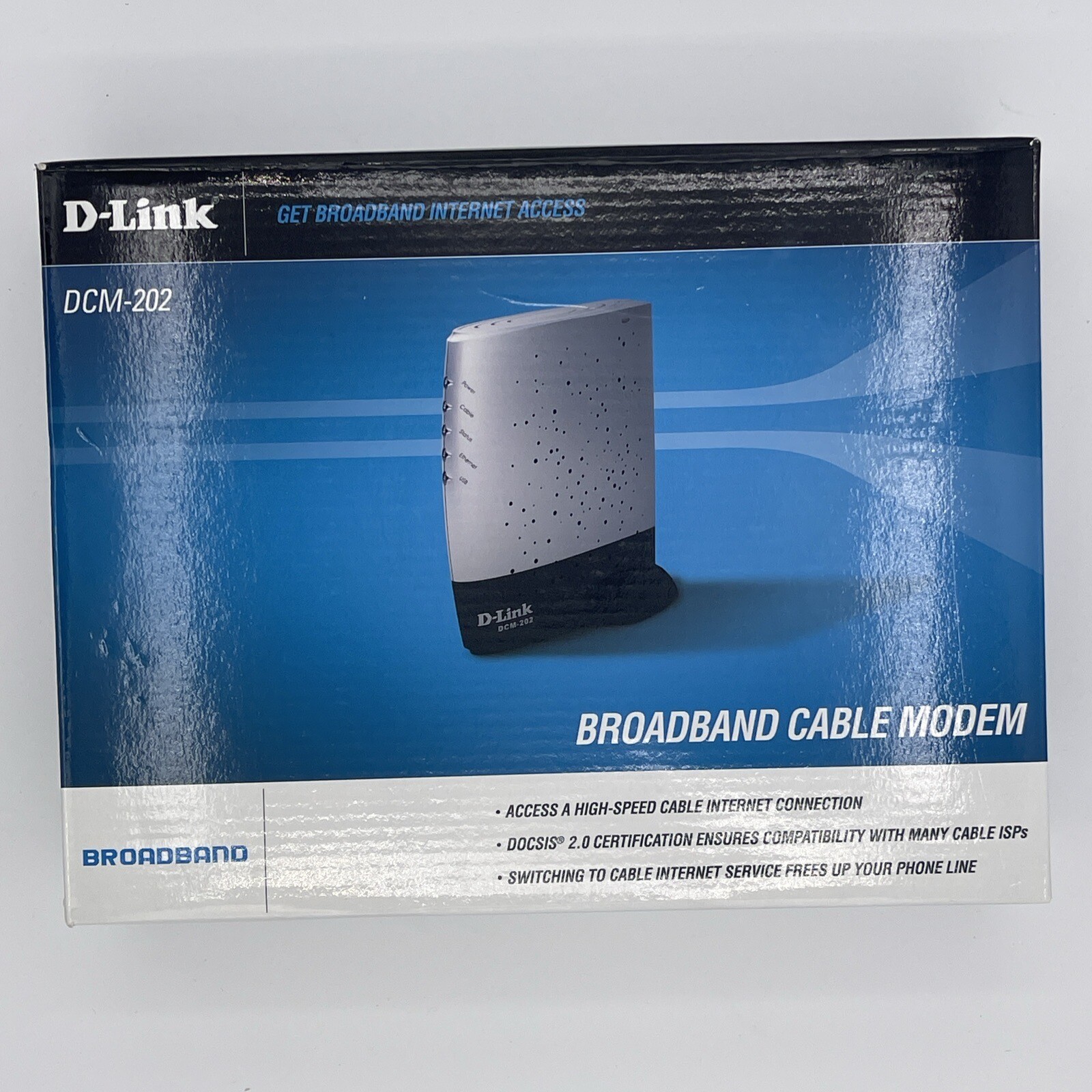 D-Link DCM-202 DOCSIS 2.0 Cable Modem