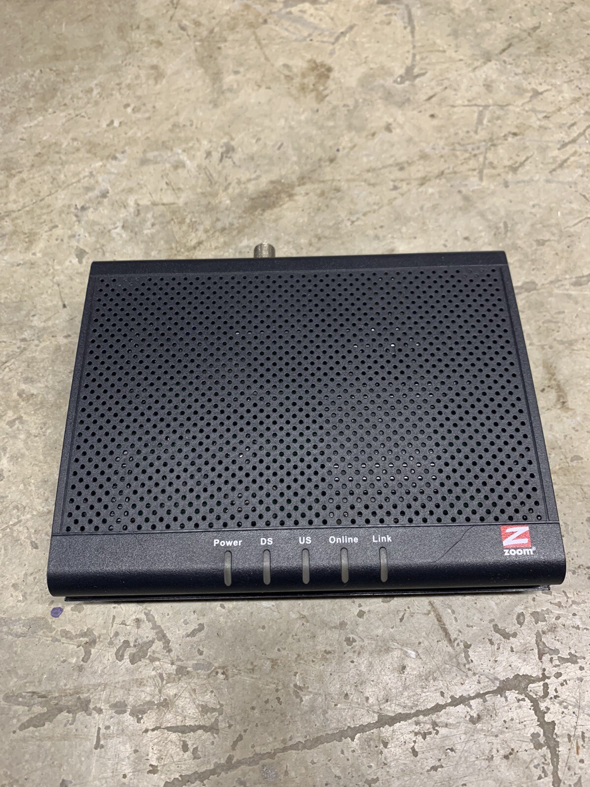 Zoom Cable Modem 3.0, Series 1094, Model 5341J/53410000, DOCSIS 3.0, 43.9 Mbps