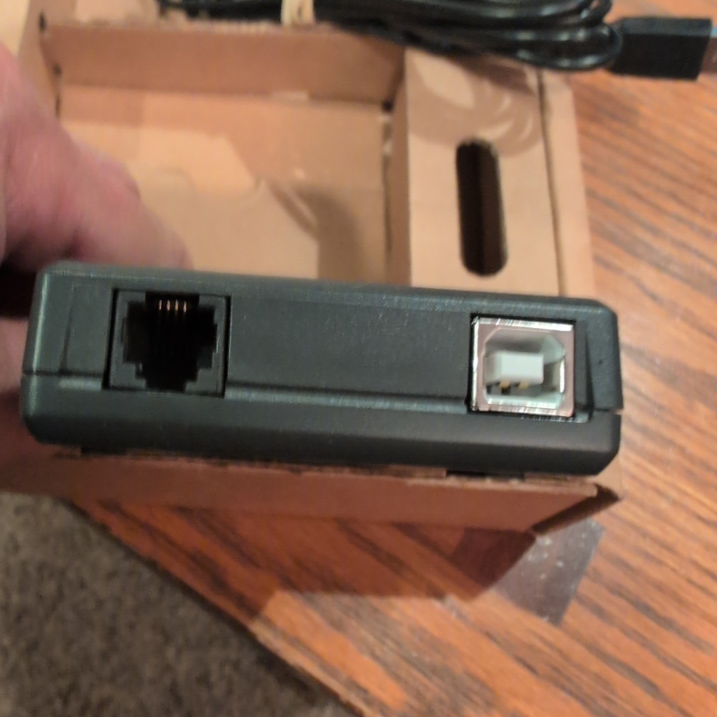 Zoom 56K USB Mini External Modem Model 3090 V.92/V.90 w/ Cable & CD Windows XP
