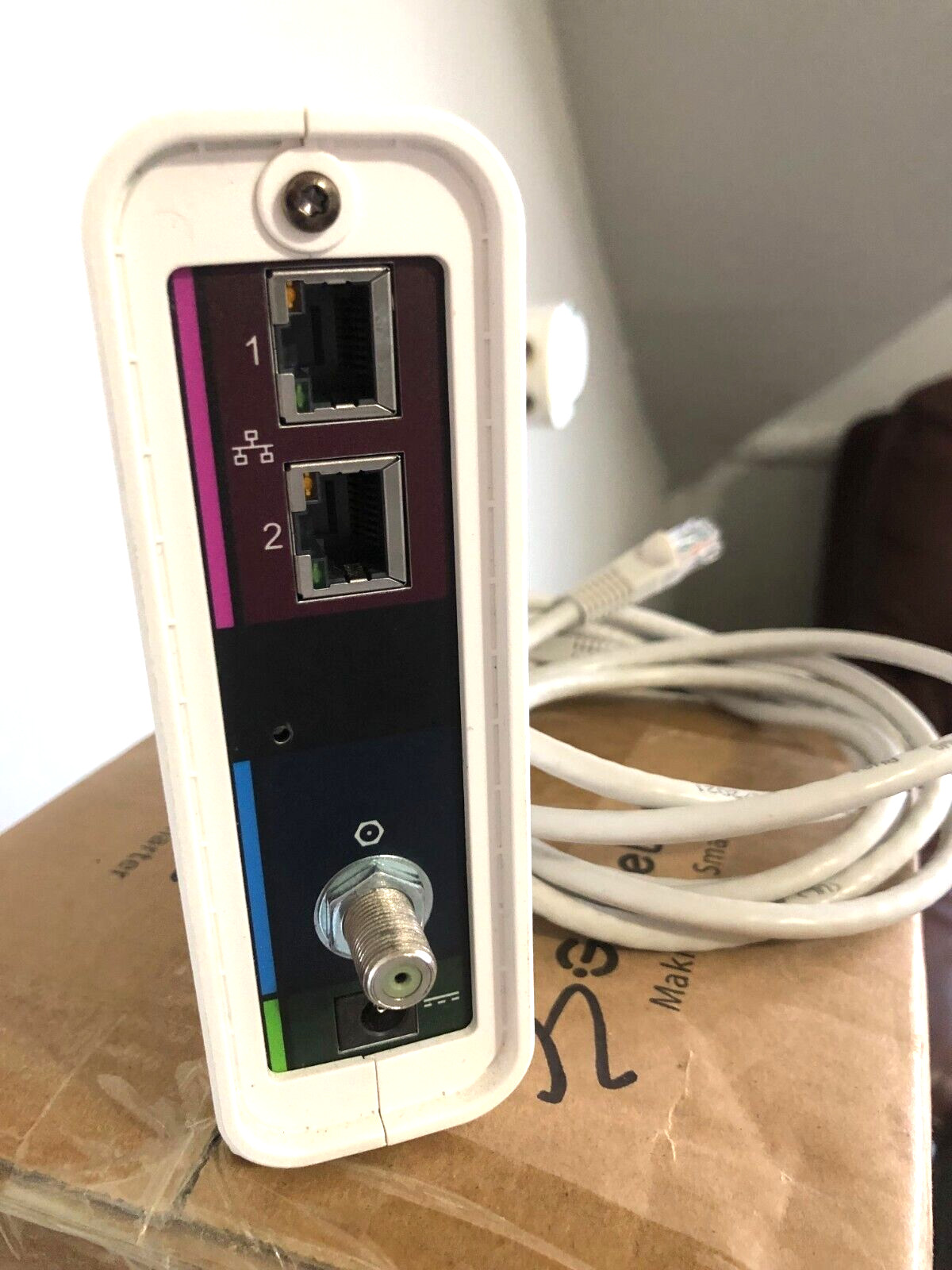 Arris SurfBoard SB8200 32X 8 DOCSIS 3.1 1GB Enternet Port Modem N/ POWER CORD