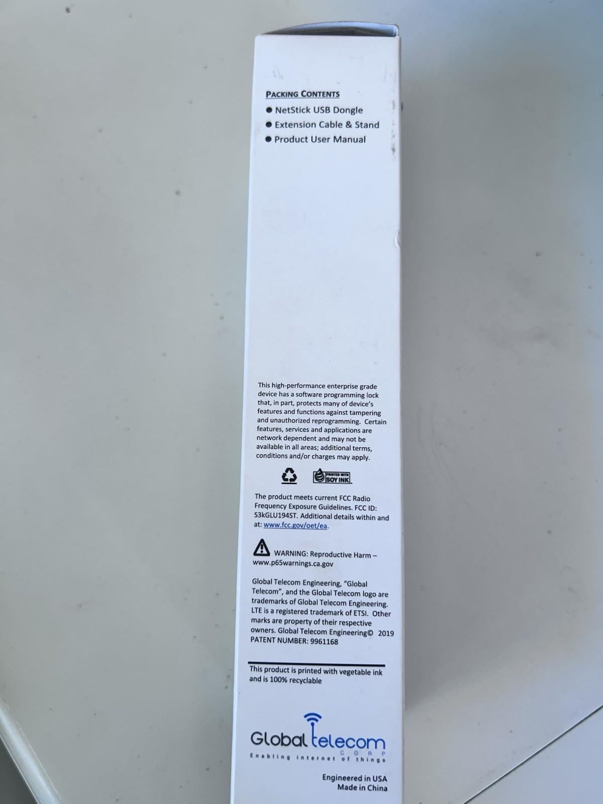 NetStick Global Telecom 4G USB Modem GLU194ST