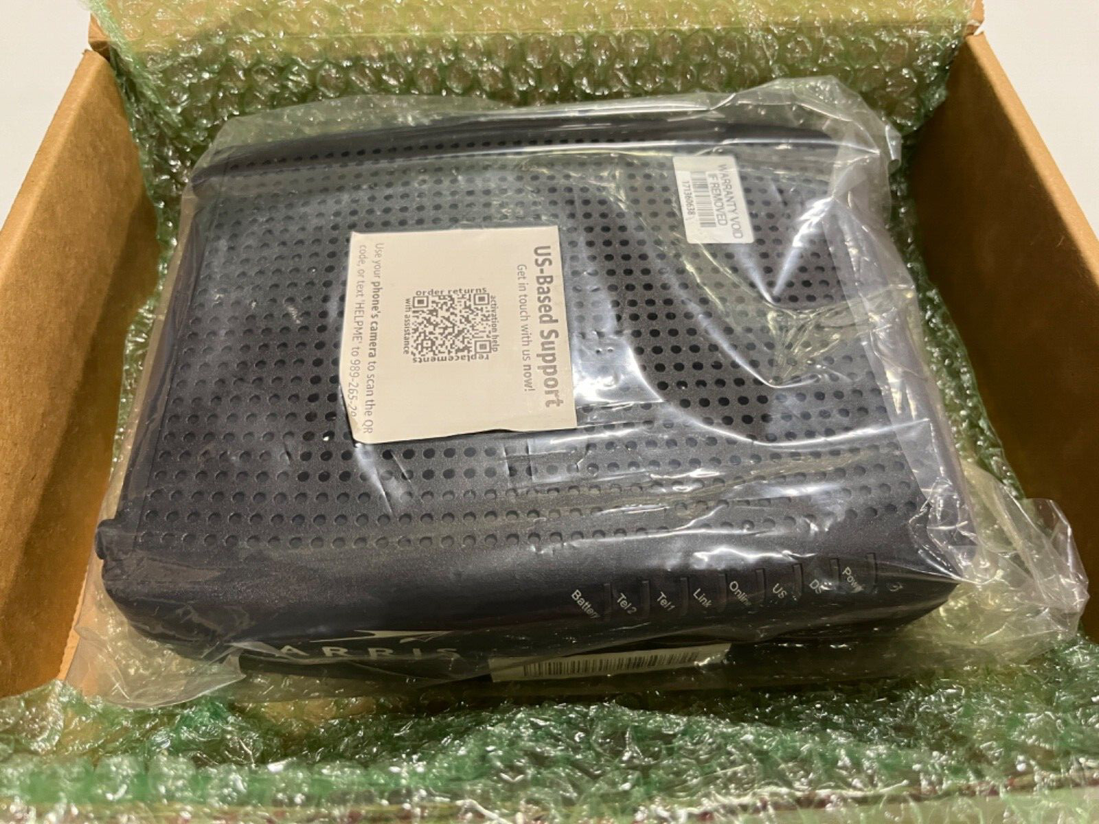 ARRIS Touchstone TM822G DOCSIS 3.0 8×4 Telephony Modem – Black