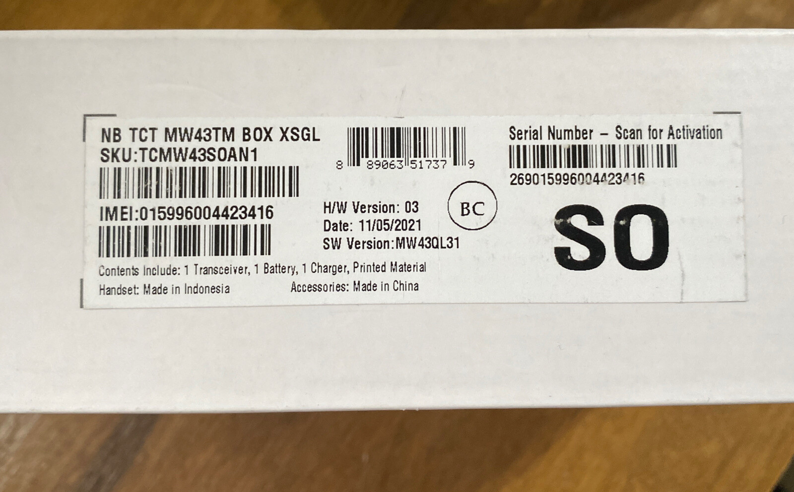 Alcatel MW41TM Wi-Fi Hotspot Modem – B07791Y58K