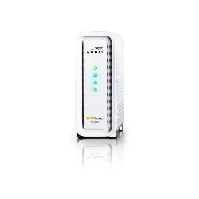 ARRIS SB6183 686 Mbps Cable Modem, White – 59243200300