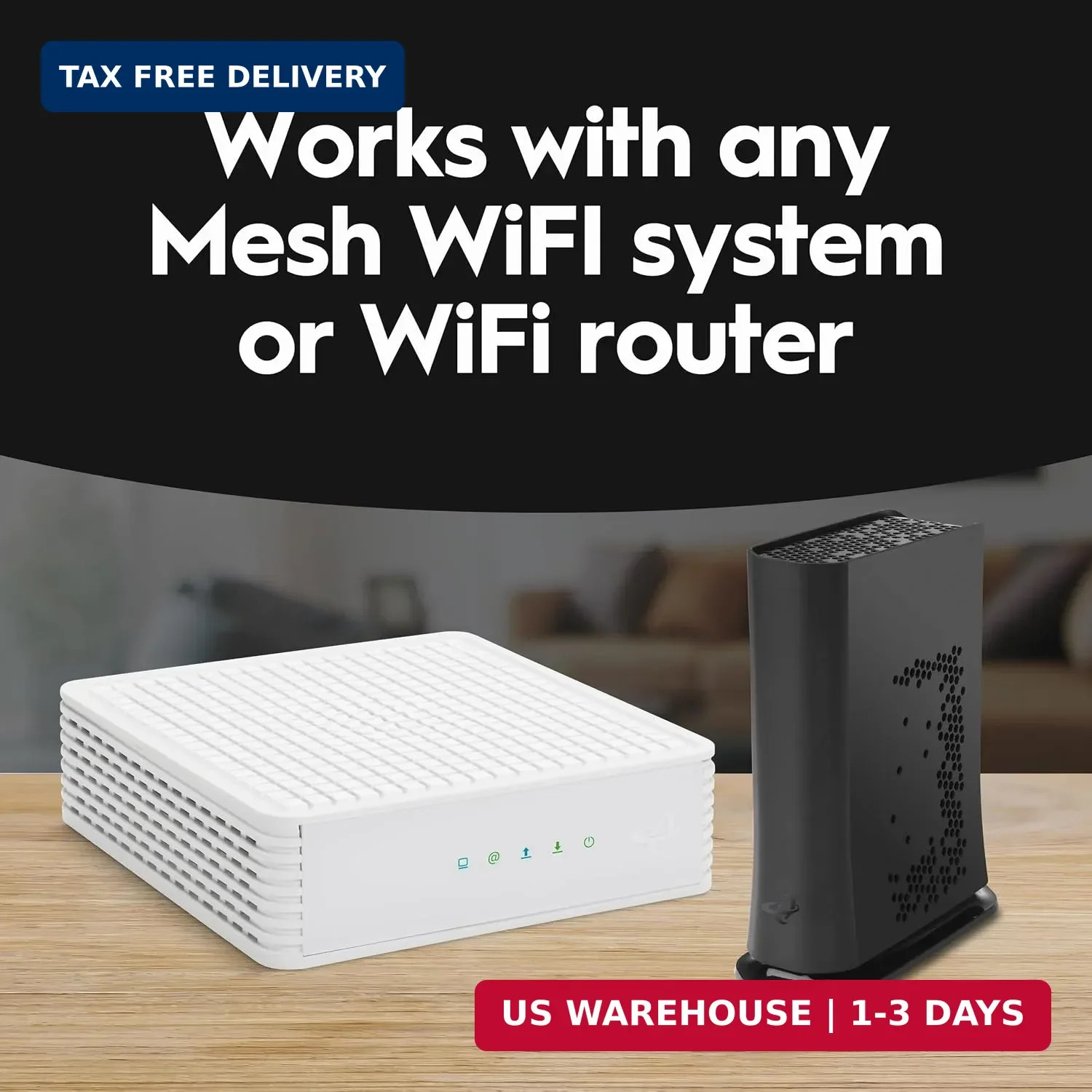 Hitron CODA DOCSIS 3.1 – Cable Internet ONLY (NOT Compatible with Fiber/DSL) | U