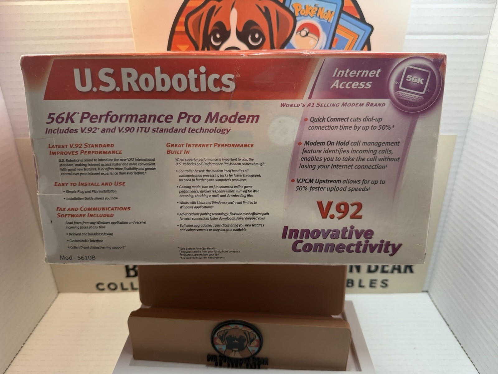 U.S. Robotics 56K Performance Pro Modem V.92 & V.90 5610C NIB Brand New Sealed