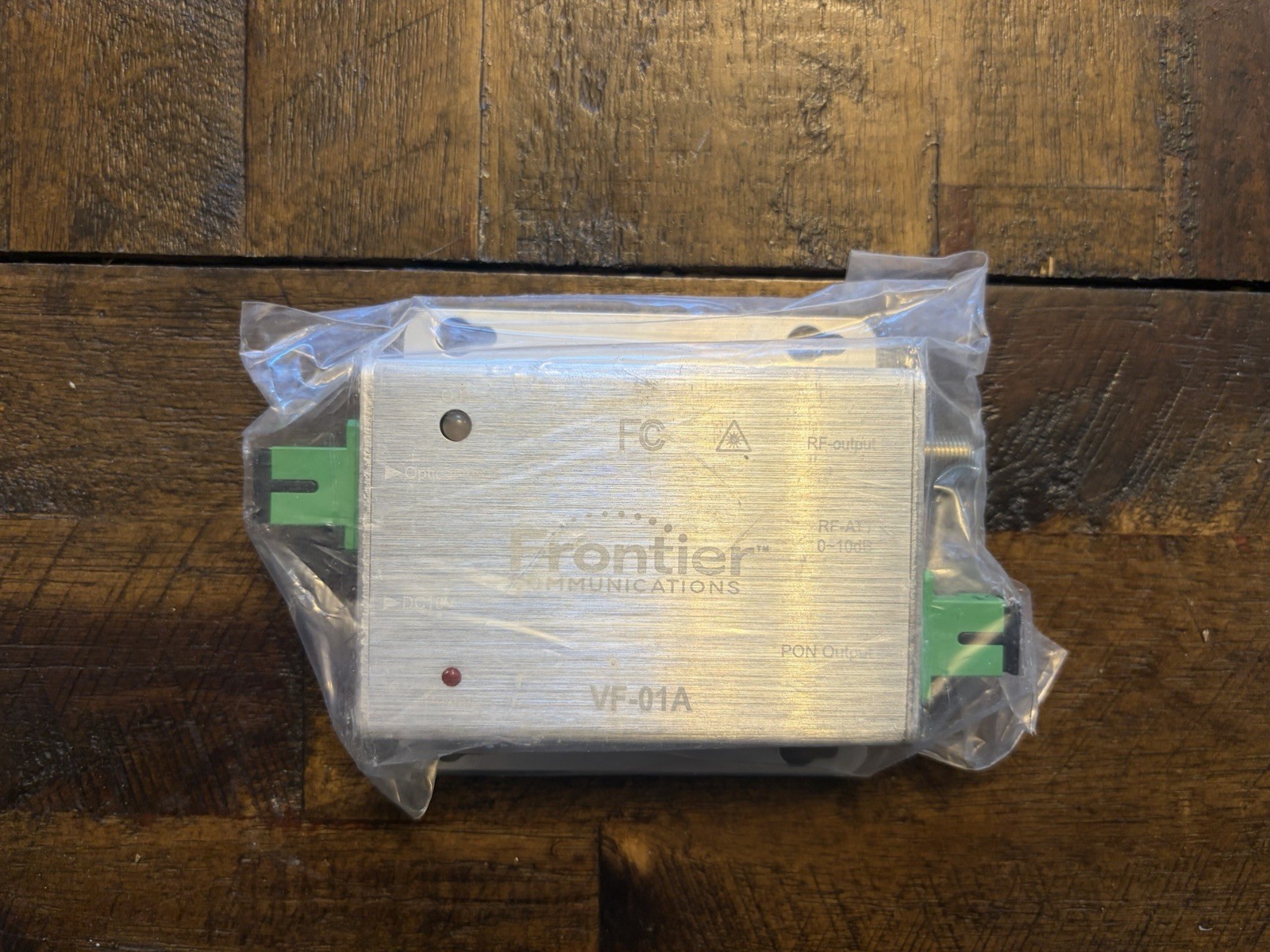 Frontier Fiber Network VF-01A RF Converter with (NID) Environmental Enclosure